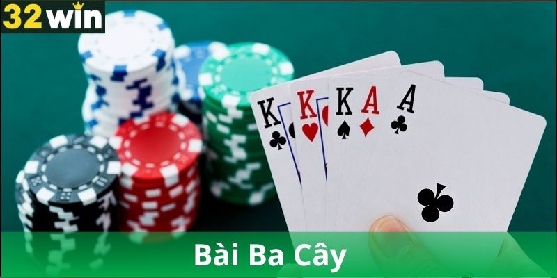 So sánh bài 3 cây với các trò chơi bài khác